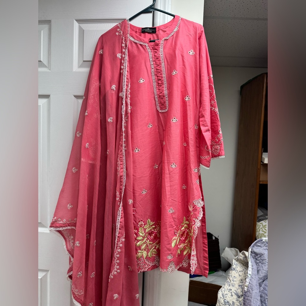 Brand new Bonanza Satrangi designer 3 piece suit